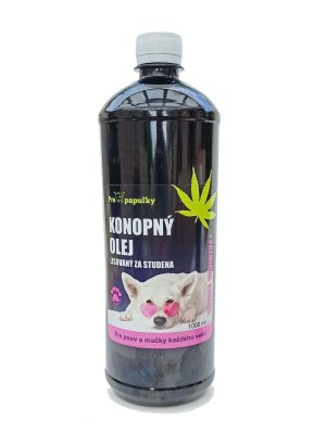 Konopný olej 1000 ml