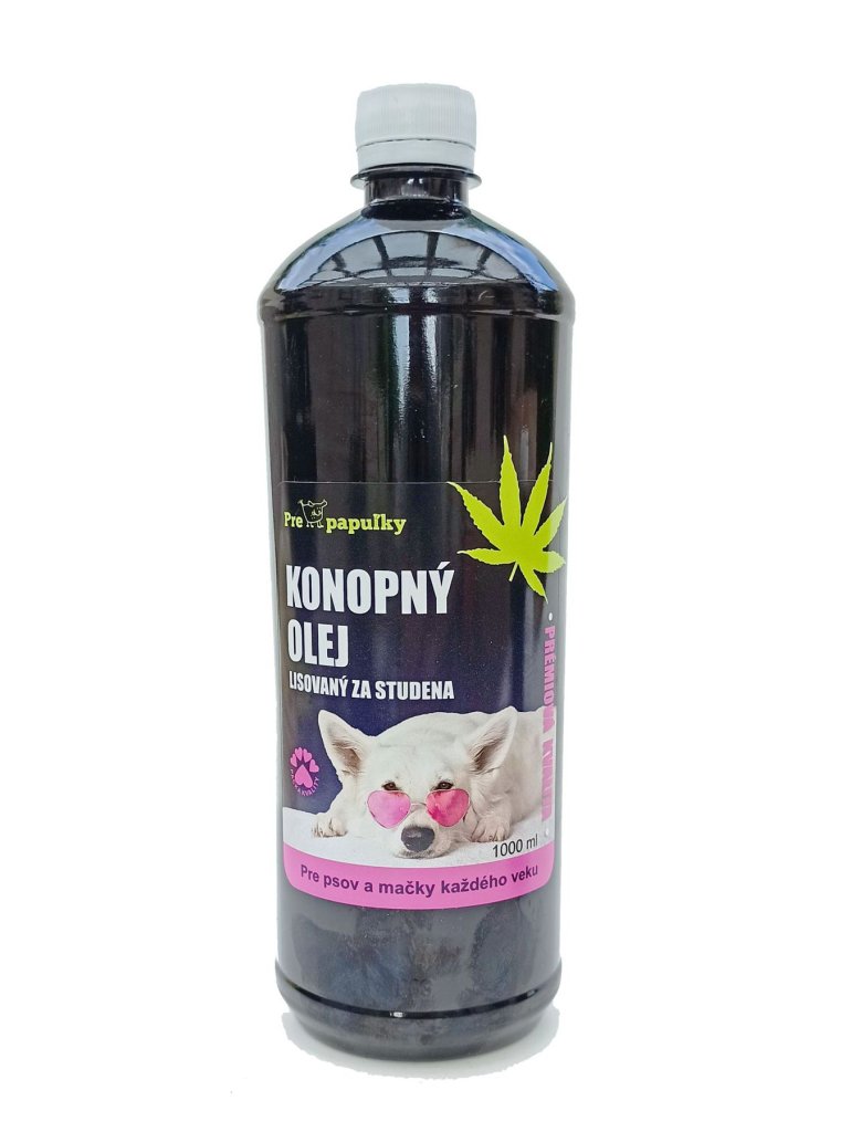 Konopný olej 1000 ml