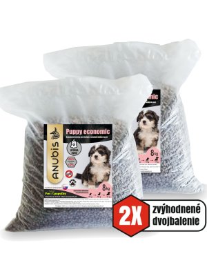 Granule ANUBIS Puppy Economic 2X 8 kg