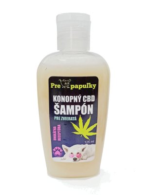 Konopný šampón