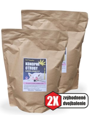 Konopné otruby 2x1 kg