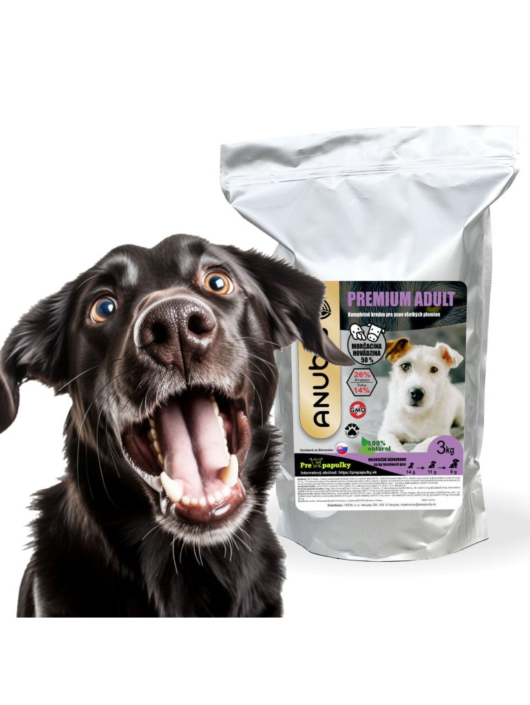 Granule ANUBIS PREMIUM ADULT 3 kg