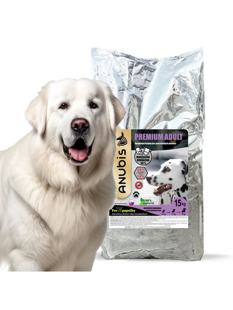 Granule ANUBIS PREMIUM ADULT 15 kg