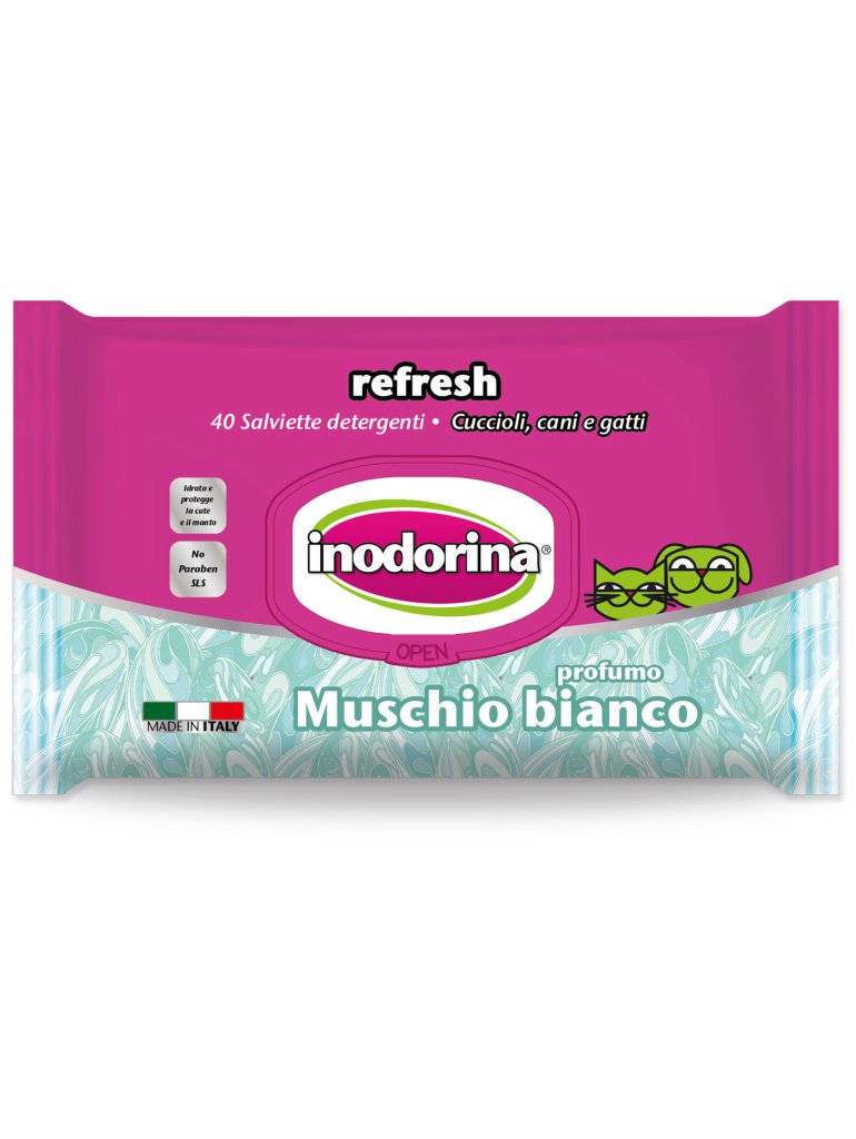 VLHČENÉ OBRÚSKY MUSCHIO BIANCO